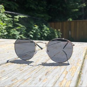 Urban Outfitters Round Metal Sunglasses